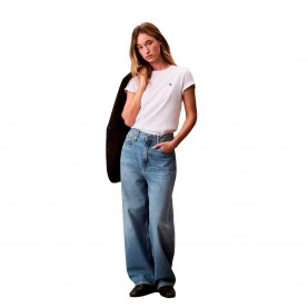 тениска,мъжки,тениски,дамски,тениски,calvin,klein,jeans,lv047b224g,short,sleeve,t,shirt,white,(bright,white)