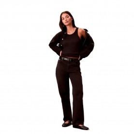 дънки,дамски,панталони,calvin,klein,jeans,lv047b909g,straight,fit,high,waist,jeans,black,(ck,essential,black)