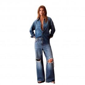 риза,с,дълъг,ръкав,дамски,ризи,calvin,klein,jeans,lv047c783g,linen,long,sleeve,shirt,blue,(daytona)