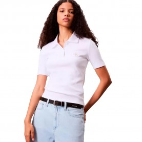 дънки,дамски,блузи,с,яка,calvin,klein,jeans,lv047c907g,short,sleeve,polo,white,(bright,white)