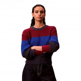 блуза,дамски,пуловери,дамски,плетени,дрехи,calvin,klein,jeans,lv047d302g,sweater,multicolor,(inkwell)