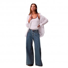 дънки,дамски,панталони,calvin,klein,jeans,lv047d717g,ultra,wide,leg,jeans,blue,(fulton)