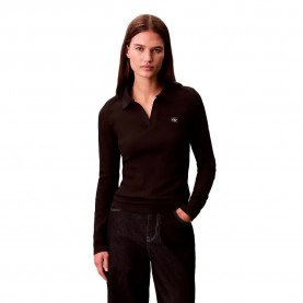 тениска,мъжки,тениски,дамски,тениски,calvin,klein,jeans,lv047e203g,long,sleeve,v,neck,t,shirt,brown,(black)