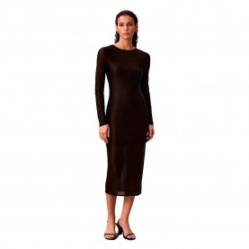 Дънки Calvin klein jeans LV047E229G dress - Black (Black) дънки,дамски,поли,и,рокли,calvin,klein,jeans,lv047e229g,dress,black,(black)