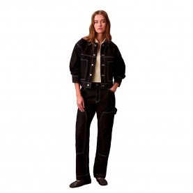 Дънки Calvin klein jeans LV047E786G Workwear jeans - Blue (Rinse) дънки,дамски,панталони,calvin,klein,jeans,lv047e786g,workwear,jeans,blue,(rinse)