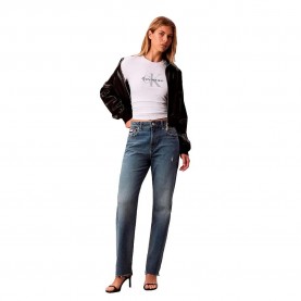 дънки,дамски,панталони,calvin,klein,jeans,lv047e788g,straight,fit,high,waist,jeans,blue,(memphis)