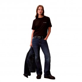 тениска,мъжки,тениски,дамски,тениски,calvin,klein,jeans,lv047e809g,short,sleeve,t,shirt,black,(black)