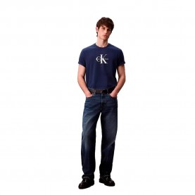 тениска,мъжки,тениски,дамски,тениски,calvin,klein,jeans,lv04rb862g,short,sleeve,t,shirt,blue,(blue,jean)