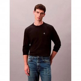 Тениска Calvin klein jeans LV04RD247G long sleeve T-shirt - Black (Black) тениска,мъжки,тениски,дамски,тениски,calvin,klein,jeans,lv04rd247g,long,sleeve,t,shirt,black,(black)