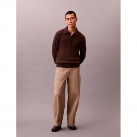 дънки,мъжки,панталони,calvin,klein,jeans,lv04re605g,barrel,chino,pants,brown,(vintage,khaki)