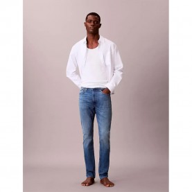 дънки,мъжки,панталони,calvin,klein,jeans,lv04re784g,skinny,fit,jeans,white,(embers)