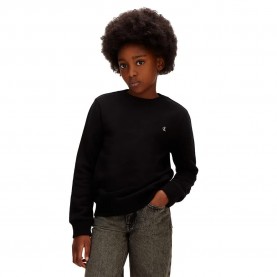 Блуза Calvin klein jeans LV1CKSJB33 sweatshirt - Black (Ck Black) блуза,детски,блузи,calvin,klein,jeans,lv1cksjb33,sweatshirt,black,(ck,black)