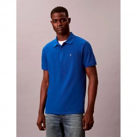 дънки,мъжки,блузи,с,яка,calvin,klein,jeans,monogram,short,sleeve,polo,blue,(chase,blue)