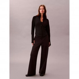 дънки,дамски,панталони,calvin,klein,jeans,ponte,logo,dress,pants,black,(black)