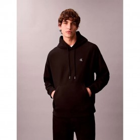 суичър,мъжки,пуловери,calvin,klein,jeans,premium,terry,monogram,hoodie,brown,(black)
