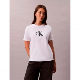 тениска,мъжки,тениски,дамски,тениски,calvin,klein,jeans,sequin,short,sleeve,t,shirt,white,(bright,white)