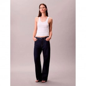 дънки,дамски,панталони,calvin,klein,jeans,signature,90´s,lv047d901g,straight,fit,jeans,blue,(true,indigo)