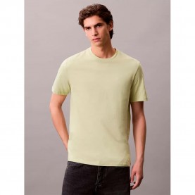 тениска,мъжки,тениски,дамски,тениски,calvin,klein,jeans,smooth,short,sleeve,t,shirt,yellow,(winter,pear)