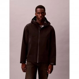 яке,мъжки,якета,дамски,якета,и,палта,calvin,klein,jeans,technical,bonded,windbreaker,jacket,brown,(black)