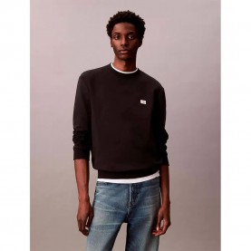 блуза,мъжки,пуловери,calvin,klein,jeans,terry,monologo,sweatshirt,black,(black)