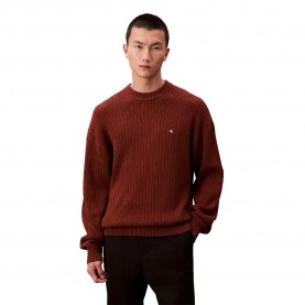 блуза,мъжки,пуловери,дамски,пуловери,calvin,klein,jeans,vertical,sweater,brown,(cherry,mahogany)