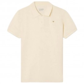 Silbon 1011001104 Classic short sleeve polo - Beige (Cream) дамски,блузи,с,яка,мъжки,блузи,с,яка,silbon,1011001104,classic,short,sleeve,polo,beige,(cream)