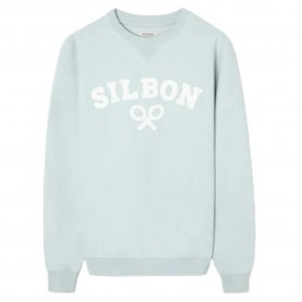 блуза,мъжки,пуловери,silbon,1011102227,medium,racket,logo,sweatshirt,green,(aquamarine)