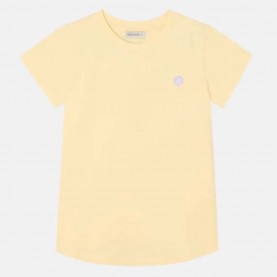 Тениска Silbon 2040404198 Smile T-shirt - Yellow (Yellow) тениска,мъжки,тениски,дамски,тениски,silbon,2040404198,smile,t,shirt,yellow,(yellow)