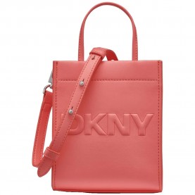 Чанта DKNY Carter Mini tote bag - Red (Coral Combo) чанта,всички,чанти,dkny,carter,mini,tote,bag,red,(coral,combo)
