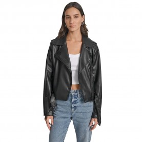яке,мъжки,якета,дамски,якета,и,палта,dkny,faux,leather,jacket,black,(black)