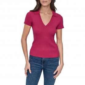 блуза,дамски,блузи,с,яка,мъжки,блузи,с,яка,dkny,ribbed,sweater,polo,pink,(wild,berry)