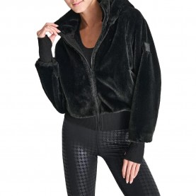 яке,мъжки,якета,дамски,якета,и,палта,dkny,teddy,fur,jacket,black,(black)