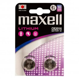 Maxell CR2016 lithium battery - Pink (Silver) батерии,maxell,cr2016,lithium,battery,pink,(silver)