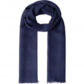 ръкавици,шапки,и,шалове,hackett,polka,dot,border,handkerchief,blue,(navy)