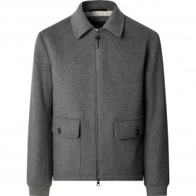 яке,мъжки,якета,дамски,якета,и,палта,hackett,wool,quilted,blouson,jacket,grey,(charcoal,grey)