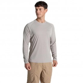 тениска,мъжки,тениски,дамски,тениски,craghoppers,nosilife,solarshield+,long,sleeve,t,shirt,grey,(parchment)
