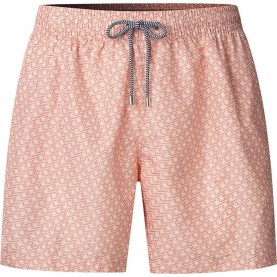 Бански гащета Façonnable Square swimming shorts - Orange / Pink (Coral Peach Pink) бански,гащета,мъжки,бански,костюми,façonnable,square,swimming,shorts,orange,pink,(coral,peach,pink)