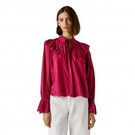 дамски,блузи,pepe,jeans,bella,long,sleeve,blouse,pink,(cranberry,pink)