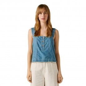 дамски,блузи,pepe,jeans,bridget,sleeveless,blouse,blue,(denim)