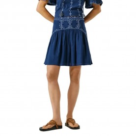 пола,дамски,поли,и,рокли,pepe,jeans,denver,short,skirt,blue,(deep,sea,blue)