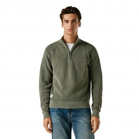 блуза,мъжки,пуловери,дамски,пуловери,pepe,jeans,fabian,half,zip,sweater,green,(olive,green)