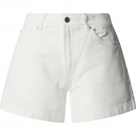 Къси панталони Pepe jeans Fabiola high waist shorts - White (White) къси,панталони,мъжки,панталони,дамски,панталони,pepe,jeans,fabiola,high,waist,shorts,white,(white)