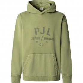 Суичър Pepe jeans Gunner hoodie - Green (Washed Army Green) суичър,мъжки,пуловери,pepe,jeans,gunner,hoodie,green,(washed,army,green)