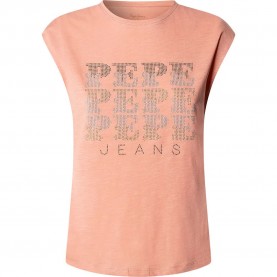 тениска,мъжки,тениски,дамски,тениски,pepe,jeans,lujan,sleeveless,t,shirt,orange,(coral,peach,pink)