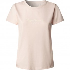 тениска,мъжки,тениски,дамски,тениски,pepe,jeans,mae,short,sleeve,t,shirt,pink,(pale,pink)
