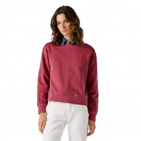 блуза,дамски,блузи,pepe,jeans,malu,sweatshirt,pink,(cranberry,pink)