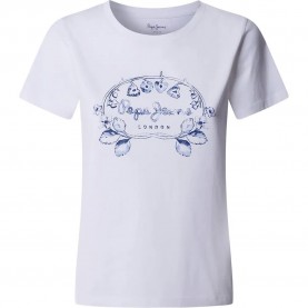 тениска,мъжки,тениски,дамски,тениски,pepe,jeans,marena,short,sleeve,t,shirt,white,(white)