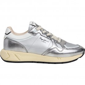 маратонки,мъжки,маратонки,дамски,маратонки,pepe,jeans,marlon,glam,trainers,silver,(silver)