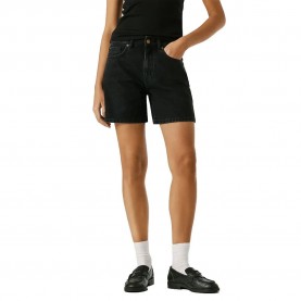 къси,панталони,мъжки,панталони,дамски,панталони,pepe,jeans,mary,destroy,regular,fit,high,waist,denim,shorts,black,(distressed,deep,black)