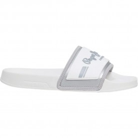Pepe jeans Met slides - White (White) мъжки,джапанки,и,чехли,дамски,сандали,и,чехли,pepe,jeans,met,slides,white,(white)